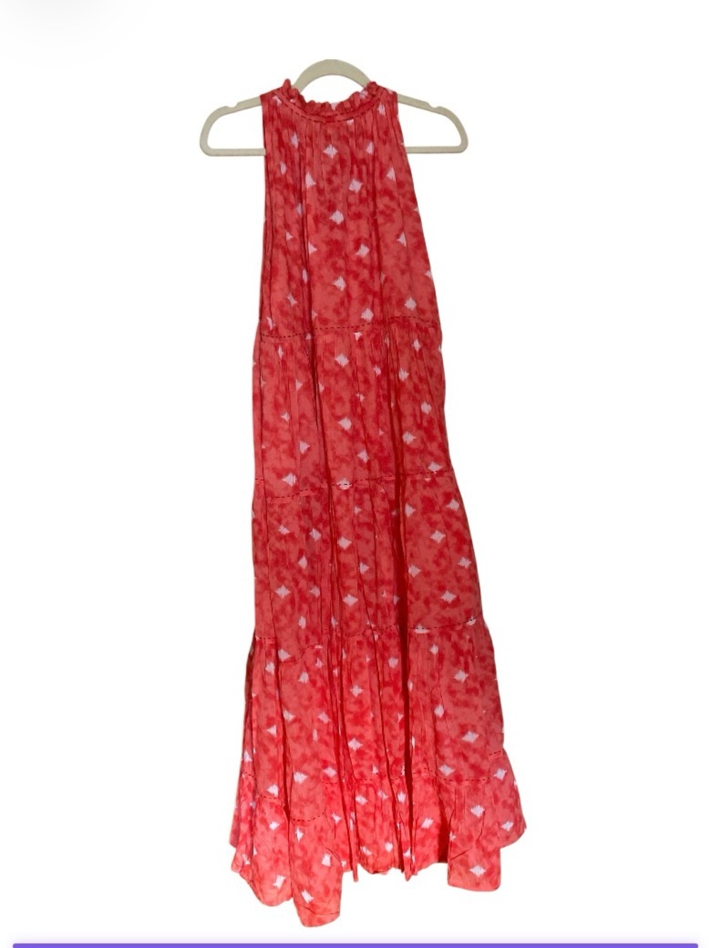 NWOT ANTHROPOLOGIE Ro's Garden Sofia  Maxi Dress L - Picture 9 of 16